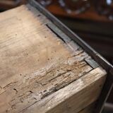 Antique Carved Walnut Chest of Drawers, 17th Century