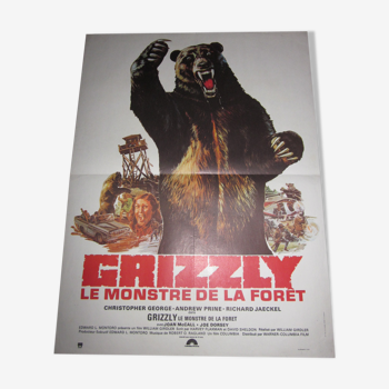 Affiche du film grizzly