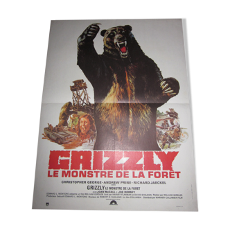 The grizzly movie poster