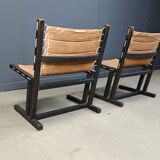 Pair of safari chairs by Casala, 1970s
