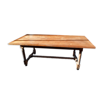 Oak farmhouse table
