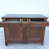 Louis XVI walnut buffet from the 19th century