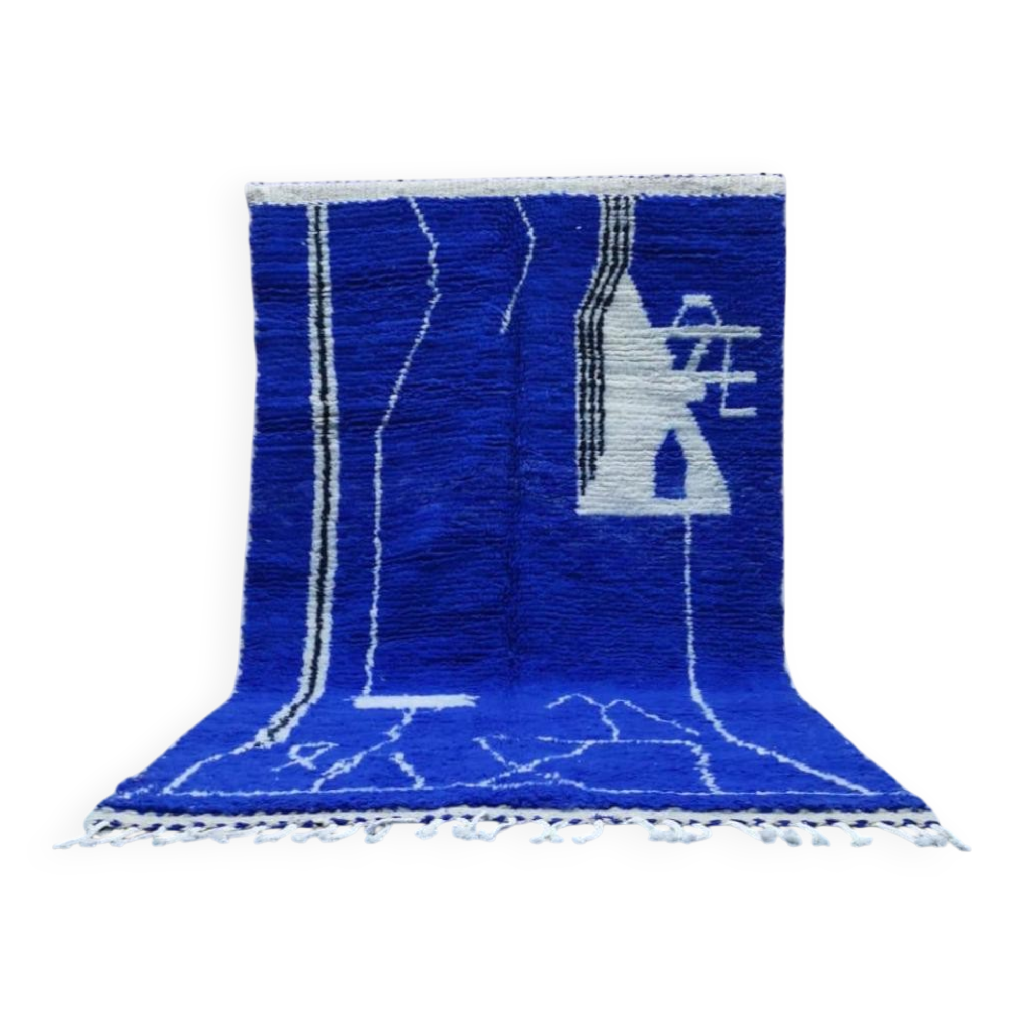 Moroccan handmade rug 3 x 2 m