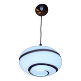 Multi-layer opaline suspension model swirl zebra published by eglo