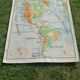 Old school map of the American continent by Vidal Lablache