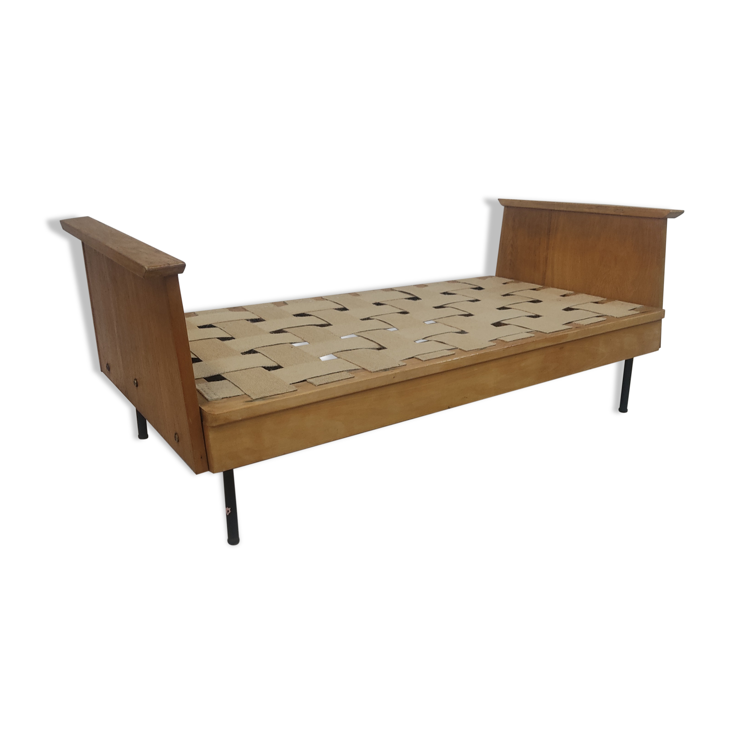 Vintage daybed bed bench 50s 60s