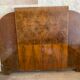 Art deco bed dating from the 30s in Ronce de Noyer