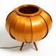 Very rare Mid Century Modern birch bentwood lamella tripod Table Lamp