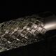 Whisky service including 1 carafe and 5 cups cut crystal mugs
