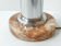 Table lamp base 1970 marble & chrome