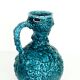 Ceramic vase with glacier glaze, 1950s-60s