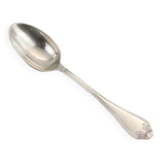 Small Spoon With Laurels In Silver Metal