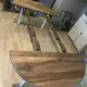 Antique drop-leaf table