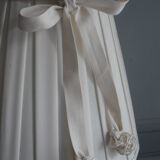 Bedside table with lamp