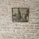 Oil on canvas painting View of the Mill signed Paudonneret? 1941
