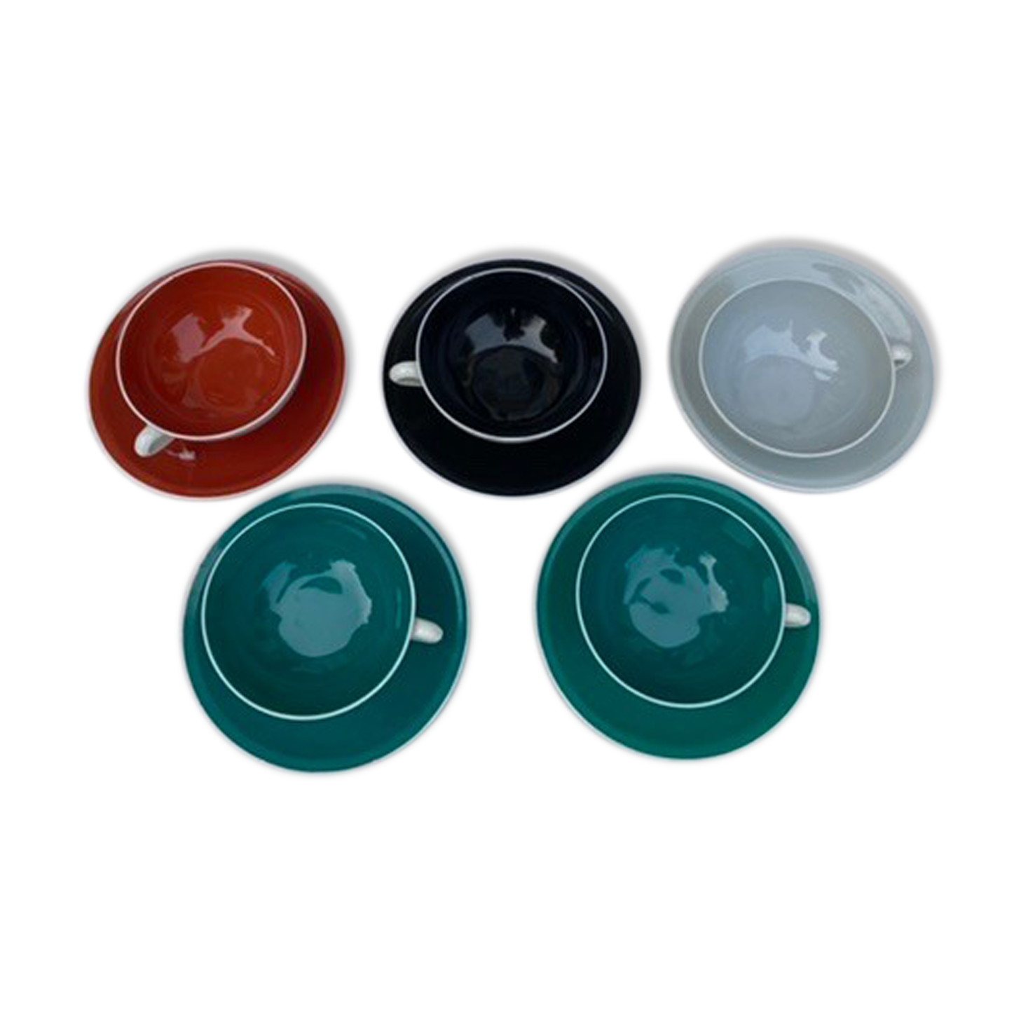 Porcelain cups 50s/60s