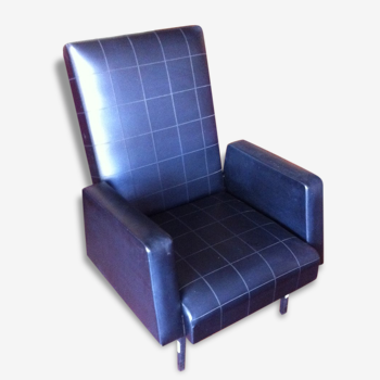 Black leatherette Chair