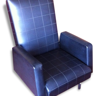 Black leatherette Chair