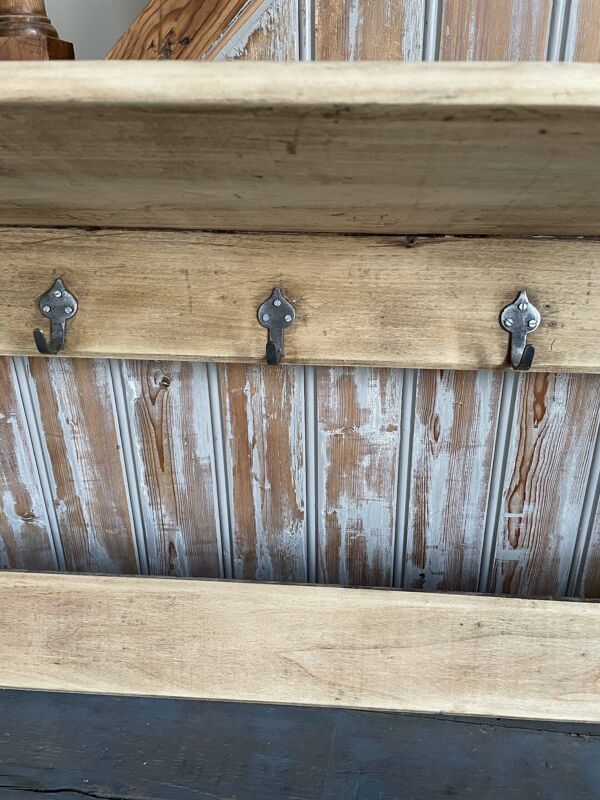 Étagère de cuisine en bois massif