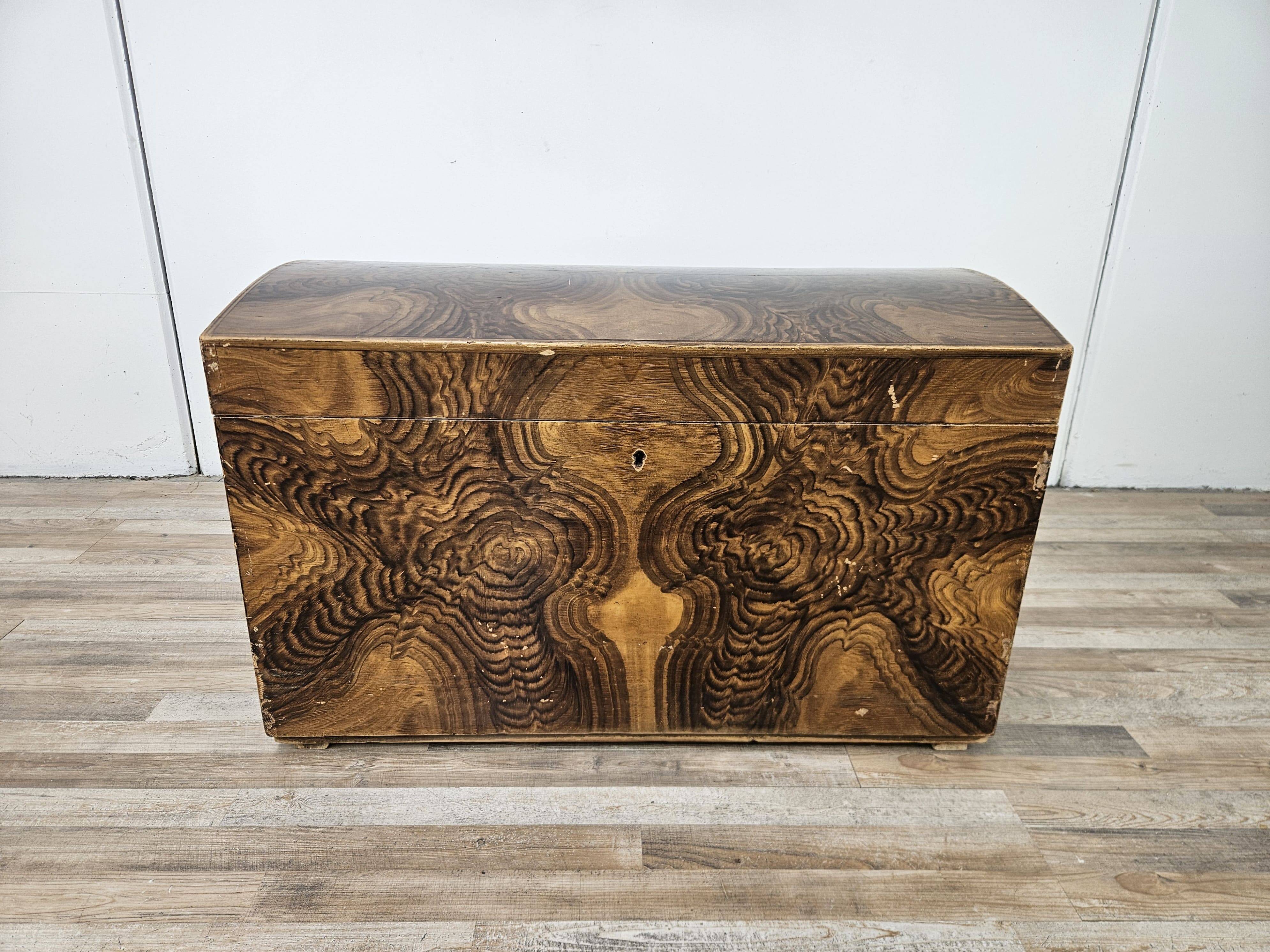 1950s travel trunk
