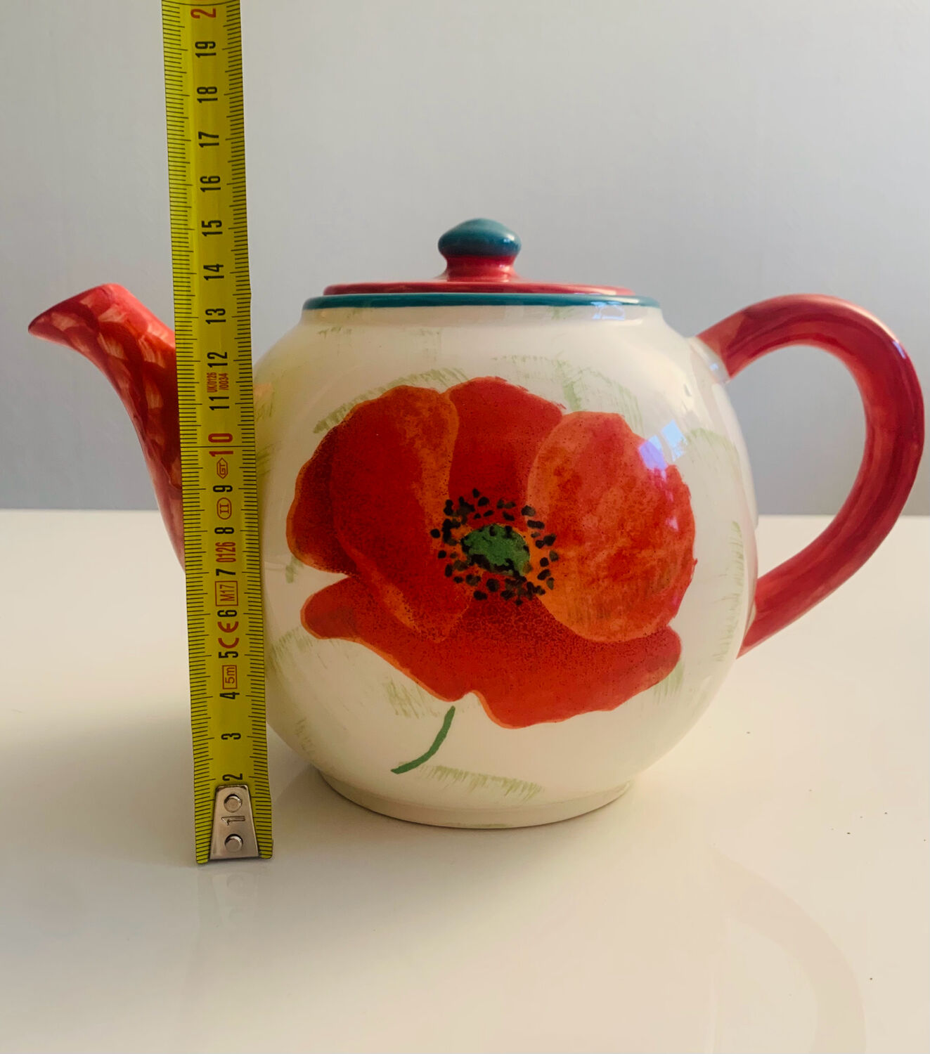 Lunéville porcelain coffee/tea service - "Poppy" collection