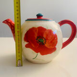 Lunéville porcelain coffee/tea service - "Poppy" collection