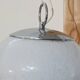 Suspended glass lamp Murano by Mazzega 1970s