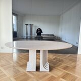 Table Granit Terrazzo, Plateau Oval