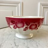 Terre de Fer bowl Badonviller pink early twentieth century
