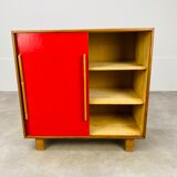 Buffet sliding doors solid red pine