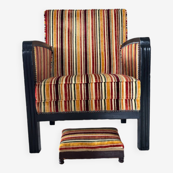 Art deco armchair