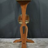 Louis XVI style mahogany veneer coffee table – Late 19th century