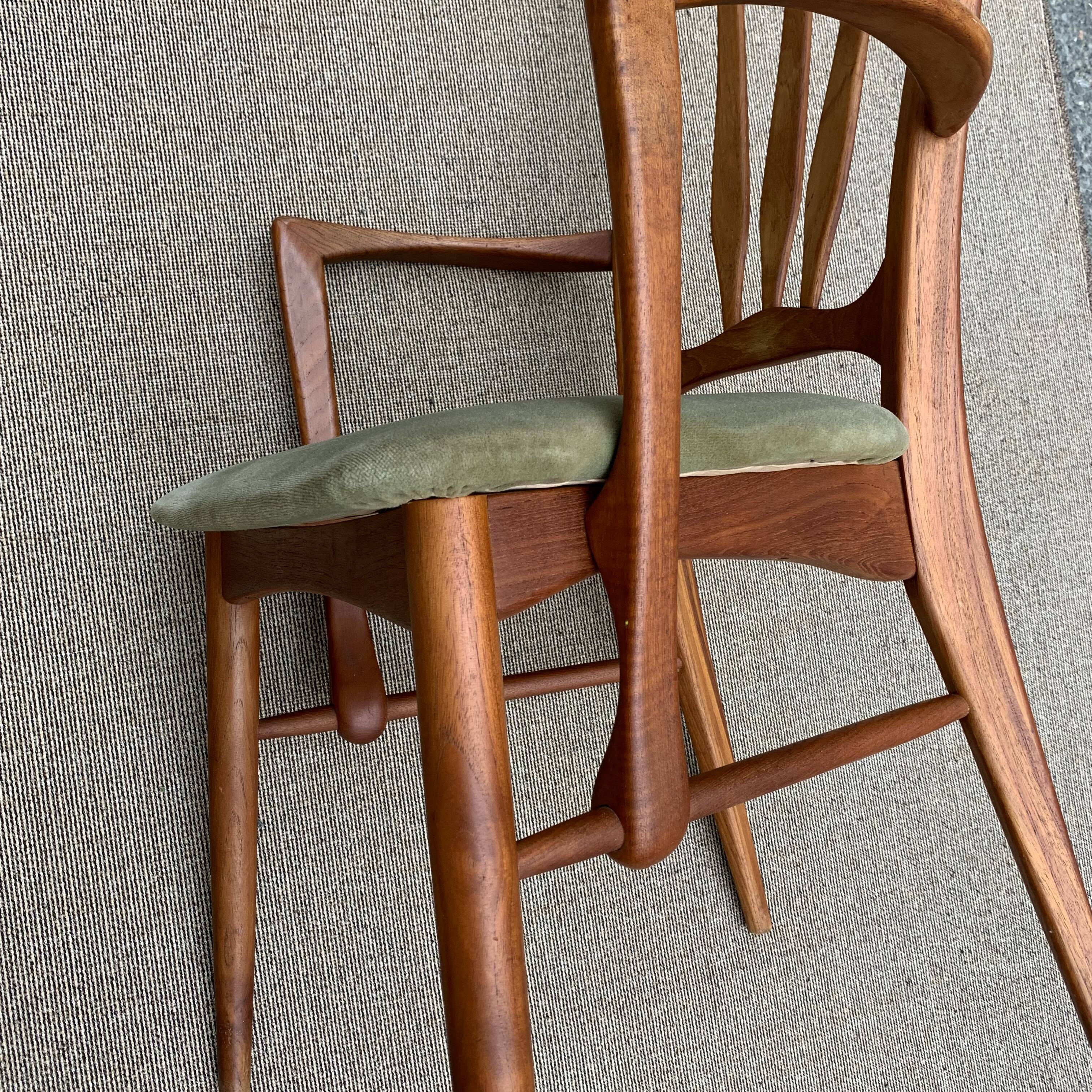 Fauteuil bridge Ingrid, Niels Koefoed / Danemark 1960