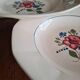Set of 6 hollow plates Digoin Sarreguemines