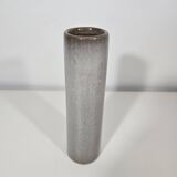 Jacques & Dani Ruelland Grey glazed ceramic roller vase
