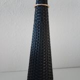 Bottle glass and black of the 1960s scoubidou