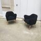Pair of ERTON armchairs by Henri CAILLON