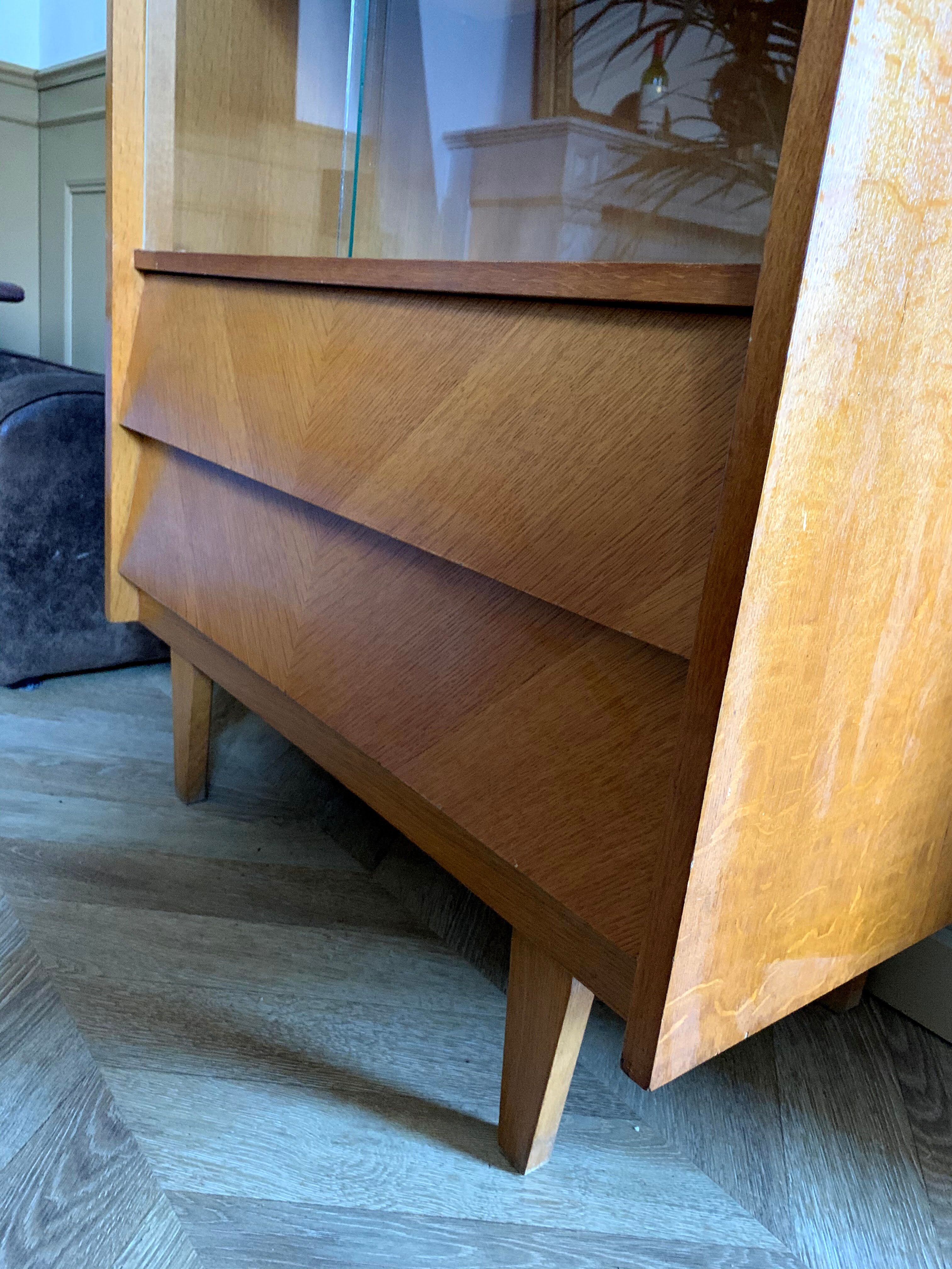 Vintage showcase library