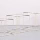 Tables gigognes graphiques ''Isocèle'' par Max Sauze années 1970 France