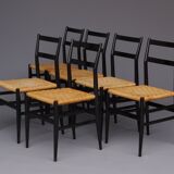 Leggera chairs by Gio Ponti for Figli di Amedeo, Cassina. 1950