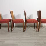 4 art deco dining chairs by Jindrich Halabala