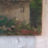 Oil on canvas landscape
