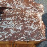 old bathroom cabinet / dressing table with marble