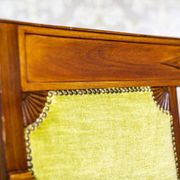 Neat Sofa with Green Velour, 1950s