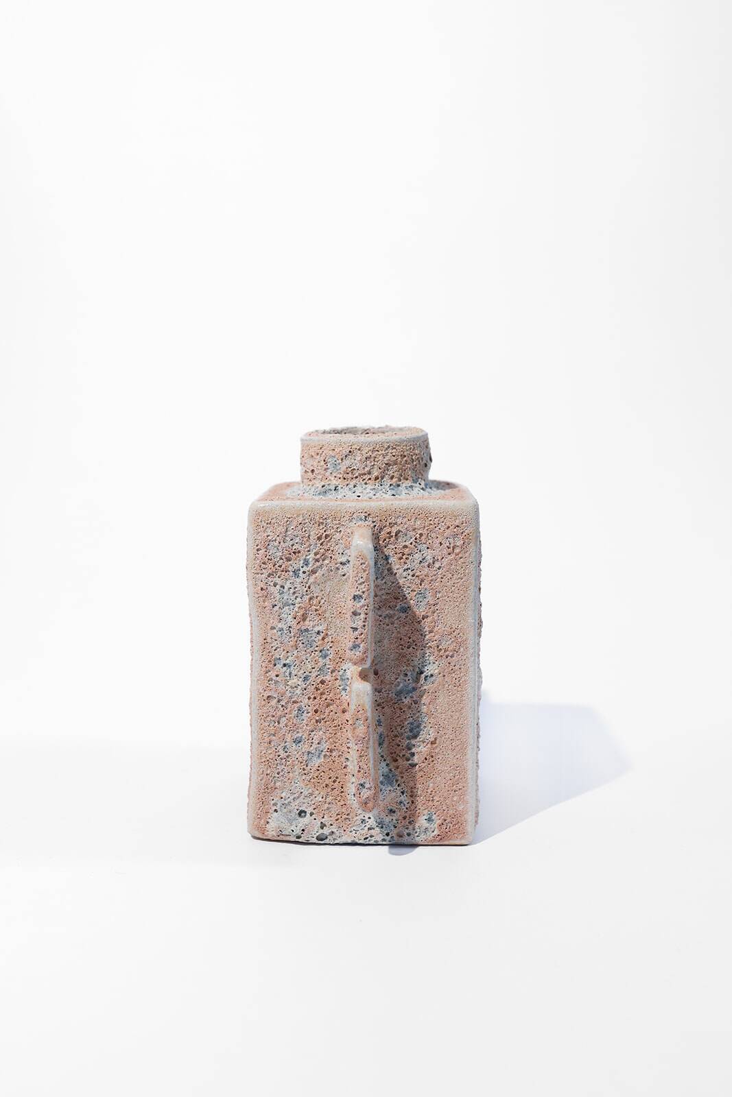 Ceramic Vase Cuubik - Small Lichen