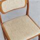 Johannes Andersen teak dining chairs for Uldum