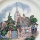 6 Petites Assiettes Plates Diamètre 21 Cm Sarreguemines Obernai Loux