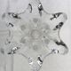 Large vase cascade crystal valves 1950/60 h