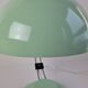 Mid-Century Mint Green Czech Desk Lamp with Chrome and Adjustable Shade