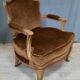 Fauteuil cabriolet style Louis XV